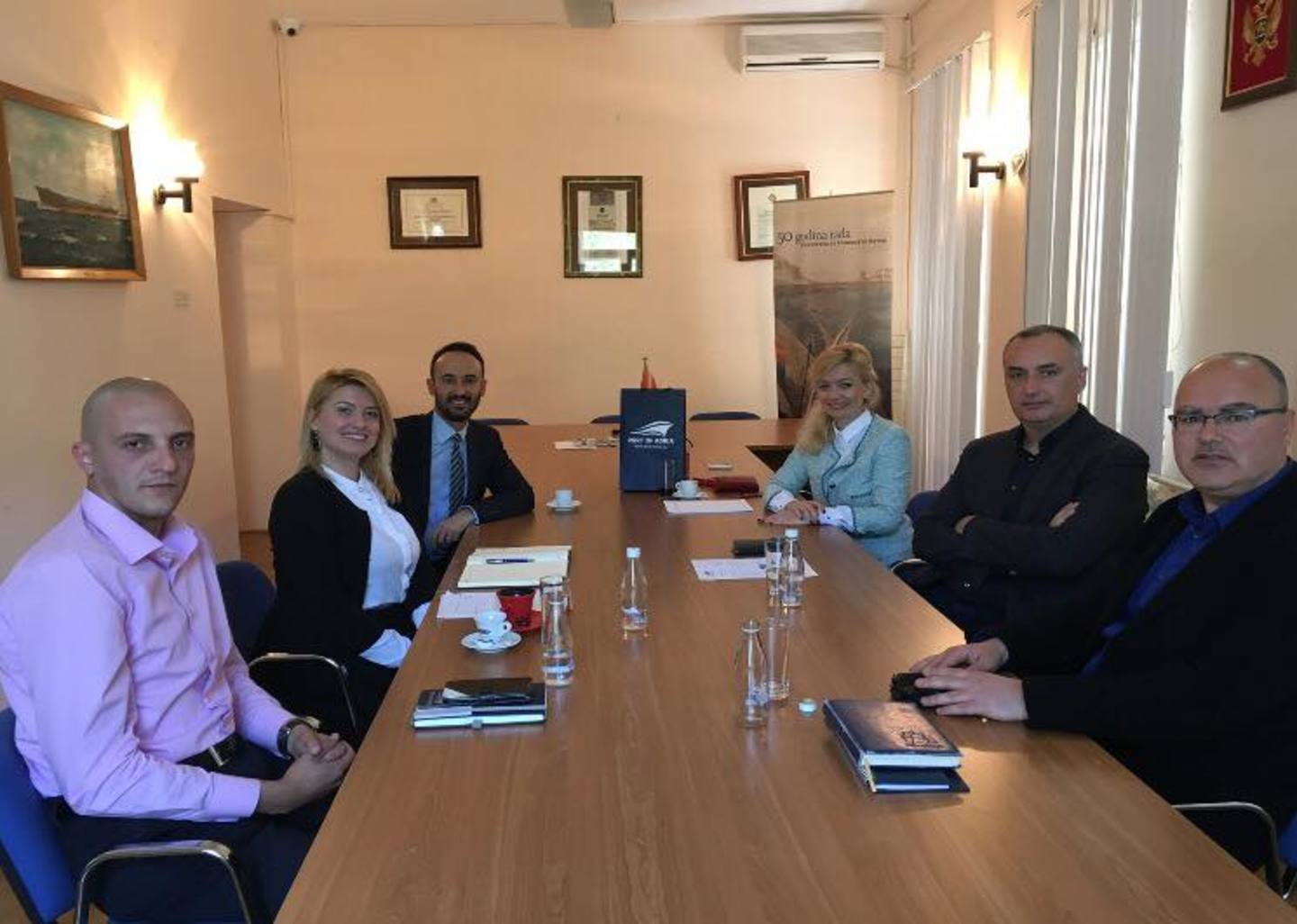 THE CONTINUATION OF COOPERATION WITH MARITIME FACULTY KOTOR