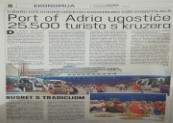 TANJA NOVOVIC, CRUISE ACTIVITIES COORDINATOR TALKING TO DNEVNE NOVINE: